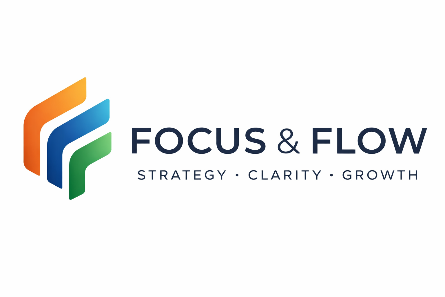Focus and Flow wordmark