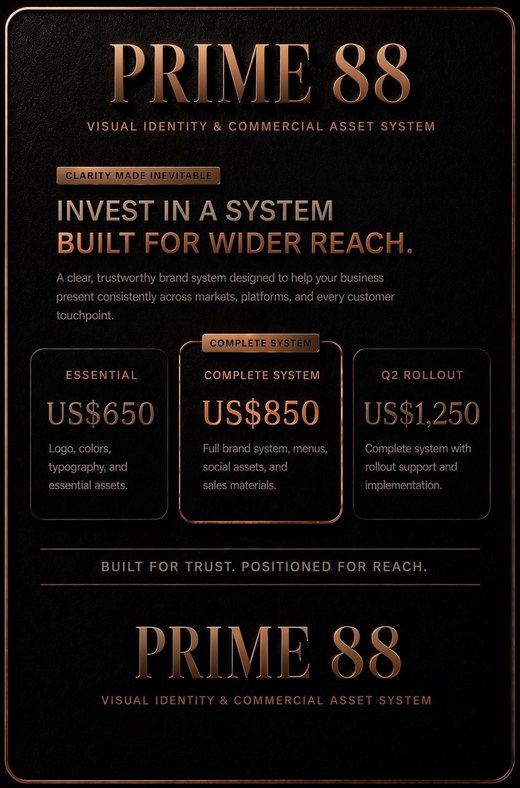 Prime 88 complete system package surface
